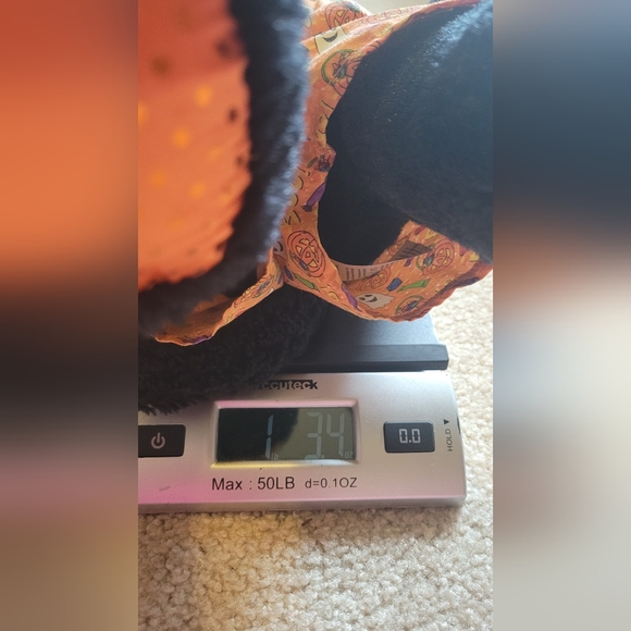 Build-A-Bear MIDNIGHT SPARKLE BLACK CAT Halloween Plush With Boo T-shirt & orang - Picture 10 of 10